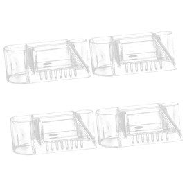 Baluue 4pcs Nail Drill Bit Holder Organizer Box for Grinding Machine Manicure Tool