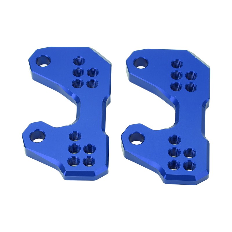Motorcycle Adjustable Rearset Foot Pegs Mounting Base Replacement for YZF