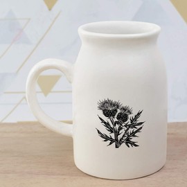 300ml 'Abstract Thistles' Ceramic Milk Jug (MJ00015462)