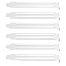 OTOTEC 6X PC Standard PCI Bracket Expansion Computer Back Slot Cover for Computer Cases, 122x18x 21mm