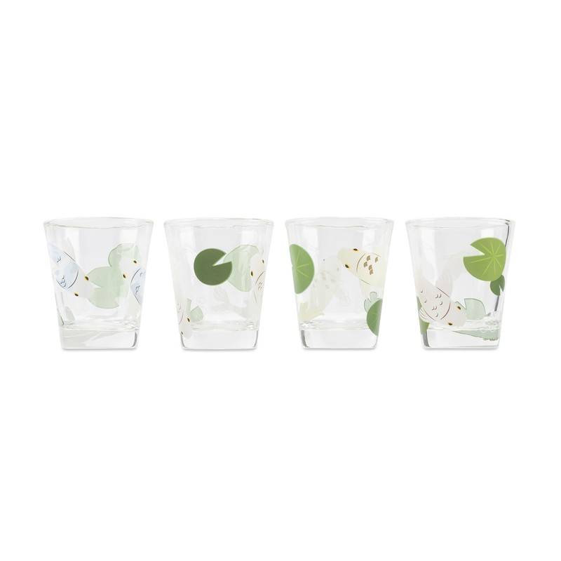 Kikkerland Koi Color-Changing Sake Glasses