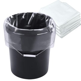 HningBuyox 30 Pack 5 Gallon Bucket Liner Bags, 4 Mil Thicker Turkey Brine Bags for Marinating and Brining, 20" W X 28" H Extra Large Food Storage Bags, BPA Free, Heavy Duty Leak Proof