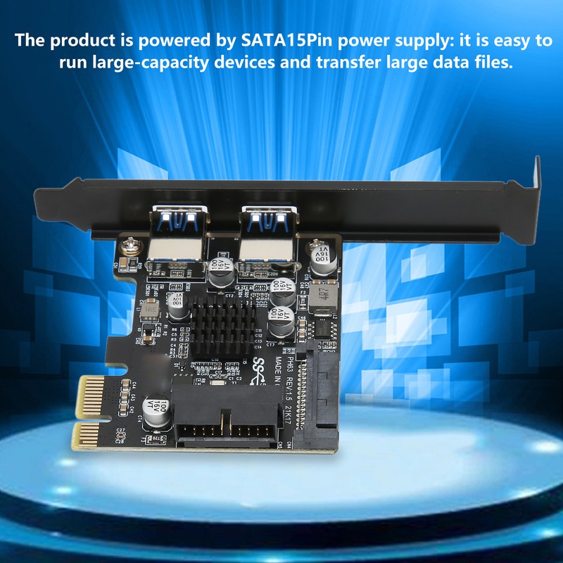 USB 3.0 Pcie Card PCIE to USB3.0 Four Port Expansion