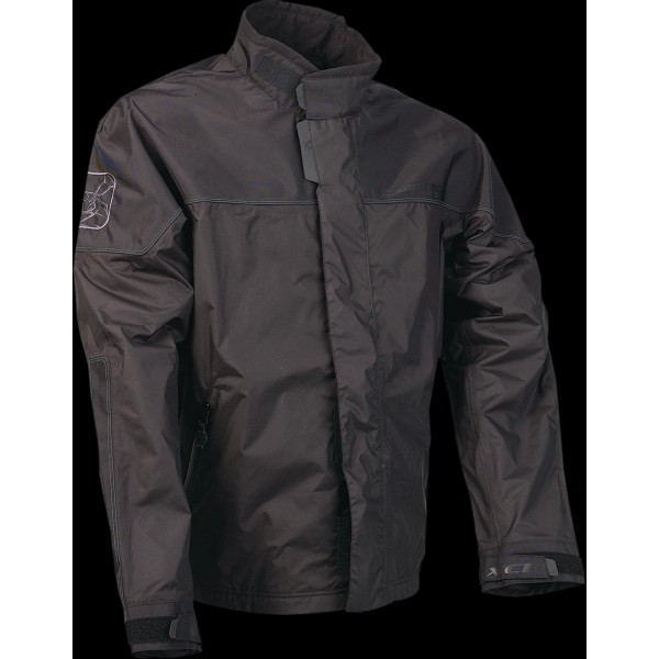 Moose Racing 22 XC1 Rain Jacket Black Medium