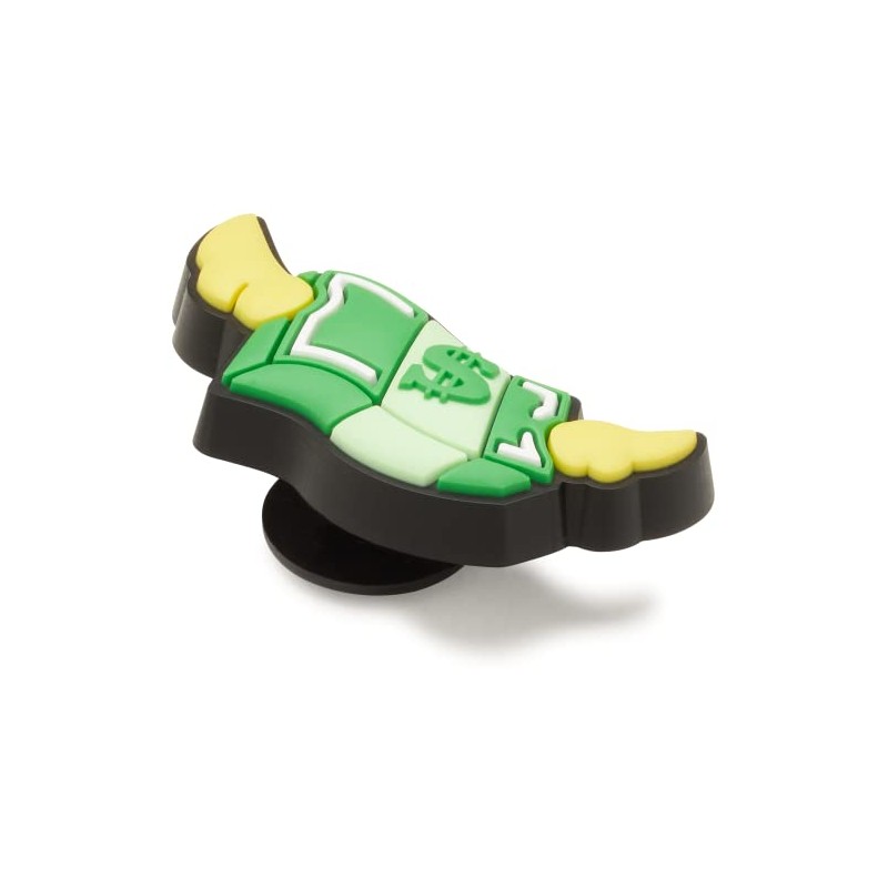 Crocs Trendy Shoe Charms | Jibbitz, Fly Money, One Size