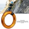 Rappel Ring 12mm Opening Detachable Climbing Connector Belay for Rock