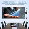 Qblahip New Wireless HDMI Display Dongle Adapter, Stream to HDTV/Projector,
