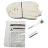 Supplying Demand 819043 W10210798 Freezer Drain Strap Heat Probe Replacement