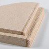 ANCLLO 100 Pieces Coffee Filter Paper, V02 Coffee Filters, Natural,