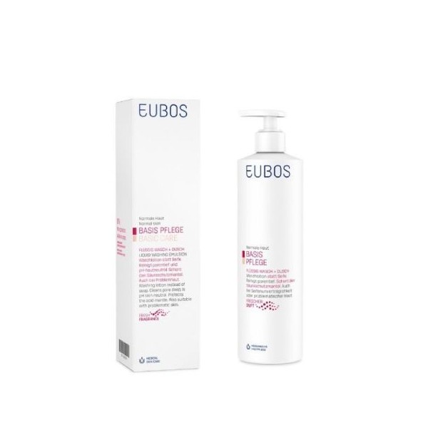 Eubos Liquid Red Washing Emulsion Red, 400ml