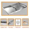 Vencino Dyna Glo Grill Replacement Parts, Galvanized Steel Grease Tray