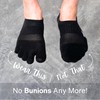 soxsense Cushion No Show Toe Socks For Women Five Finger