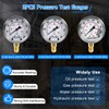 SINOCMP Hydraulic Pressure Gauges Test Kit 4000/6000/10000PSI, 9 Couplings 3