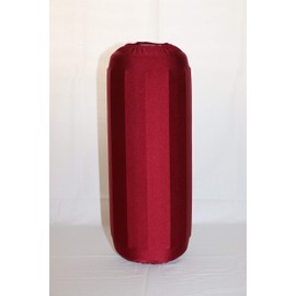Bumper Buddies Boat Fender Cover (2 per pkg) Fits Taylor Made Big B#3 (10" x 26") Center Rope Tube Marine Fender by Kansas Creations (Burgundy)