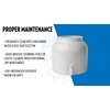 New Wave Enviro Porcelain Water Dispenser, Classic White