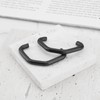 YINETTECH 2pcs Car Wiper Arm Tension Spring Hooks 38mm 3.5mm