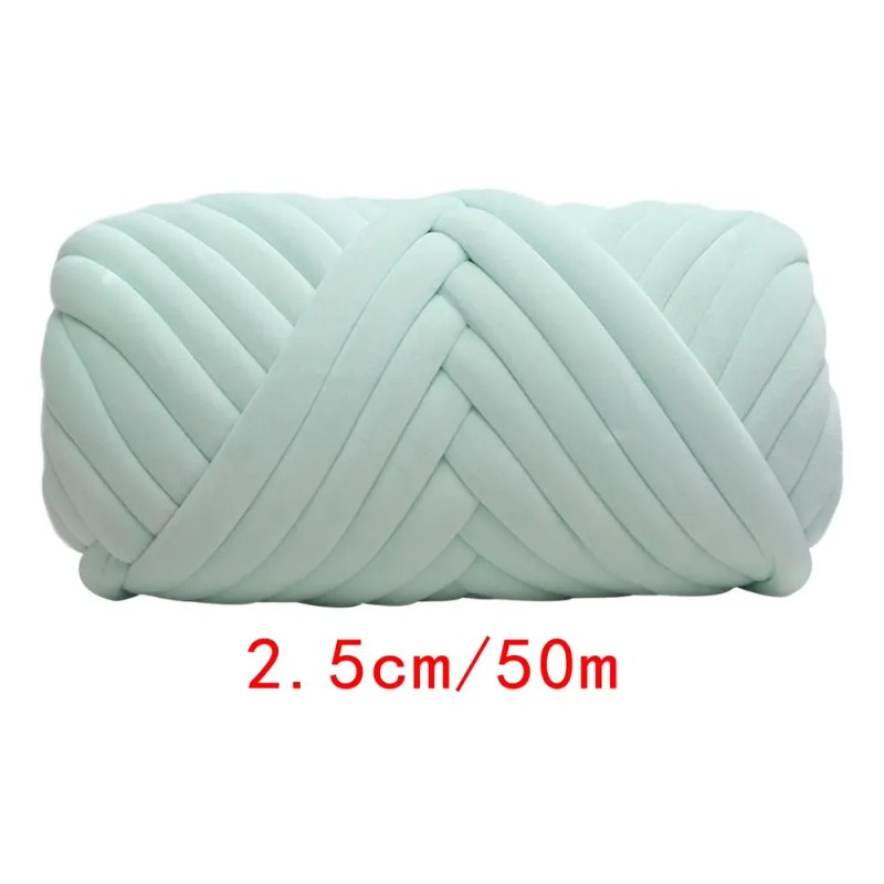Hilo Grueso De Terciopelo De 1kg, Hilo De Peso Verde