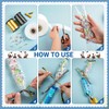 2 Rolls Candy Lei Poly Tubing, 3 Inch x 500