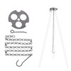 Boundless Voyage Ti9012O Titanium Tripod, Ring, Chain and Hook Set,