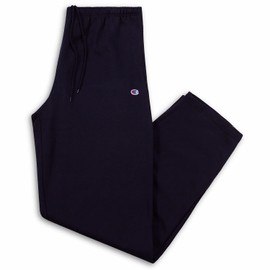 Champion Big and Tall Sweatpants for Men – Open Bottom Men’s Fleece Sweatpants Navy