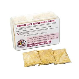 BS916 Microbial Septic Treatment Easy Flush Live Bacteria Packets 1 Year Supply. Made in U.S.A