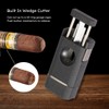 Visol Diablo Butane Torch Triple Flame Refillable Gas Lighter, Built