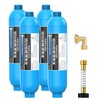 Lifefilter RV Inline Water Filter with Solid Brass 90 Degree