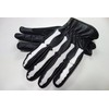 MOTOFIELD G-272 Bone Leather Gloves, Bone (Skull) Design, 3 Season