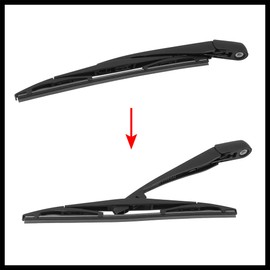 Hihaha Rear Windshield Wiper Blade Arm Set 305mm 12 Inch for Honda Odyssey 2006 2007 2008 2009 2010 2011 2012 2013 Durable Material