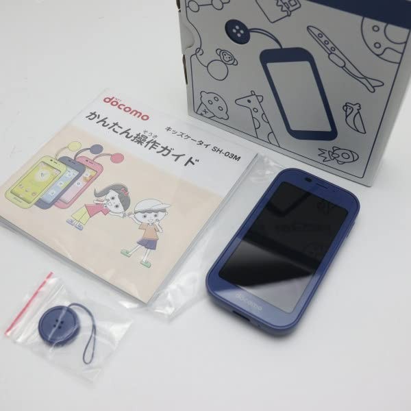 Docomo SH-03M Kids Mobile Phone, Blue