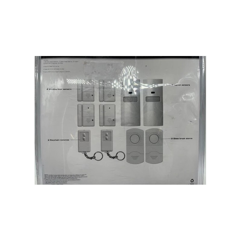 Defiant Wireless Home Protection Alarm System THD-2000