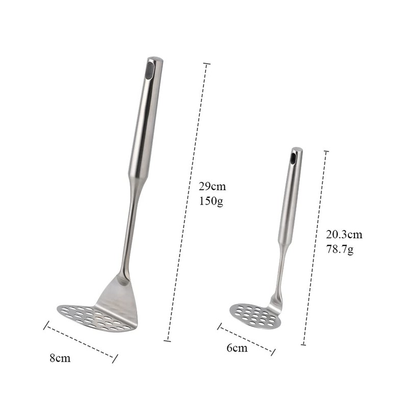 Buyer Star Potato Small 18-8 Stainless Steel One-Piece Seamless Robust
