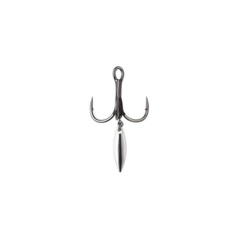 Bladed Hybrid Treble Short 1X Black Nickel #2