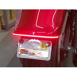 Fender Eliminator Integrated LED Taillight Kit for Yamaha Stryker (2011-2014) - Brake and Turn Signals - Smoked Lens