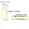 HAHIYO Paper Clips Sturdy 1.3 inches Length 180 Pack Paperclips