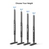 Universal Tabletop TV Legs for TV's 37-77", with Safety Straps,