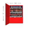 US Presidents posters 12 pack Binder Size 8.5x11 NEW 2025