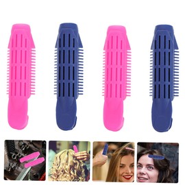 Healvian 4pcs Hair Rollers Air Hairdressing Tool for Easy Styling and Heatless Curls for Retro Waves and Volume Fashion Hair Clip