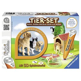 Ravensburger 00744 tiptoi Golden Retriever Animal Set [German Language Version]