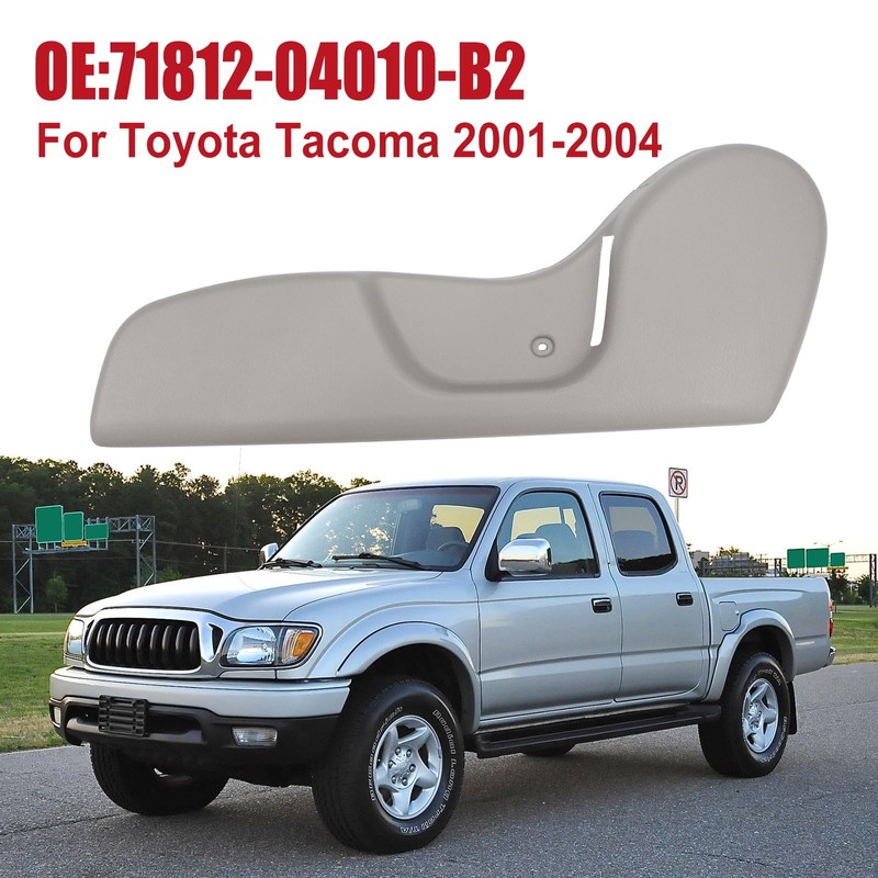FEXON Driver Side Plastic Seat Trim Panel Bezel LH Gray