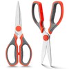 WELLSTAR Kitchen Scissors Multifunctional Meat and Vegetable Scissors for Household