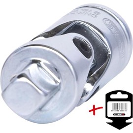 '1/4 Inch Universal Joint Set 916.0640 High Gloss Chrome-Plated on Hanger