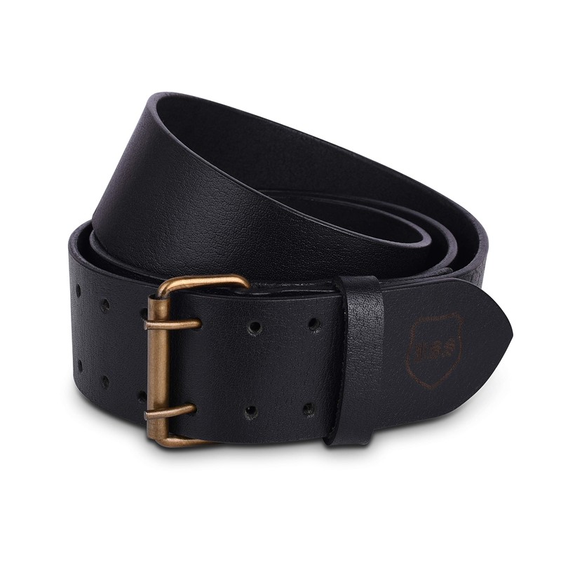 DSS KILTS 100% Genuine Cowhide KILT BELTS (30"-72" Size) (Black,