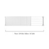 Tension Shelf Adjustable Closet Divider 24cm Width Storage Rack for