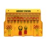 Wisamic Lockout Tagout Station with Cover, Includes 10 Key Different