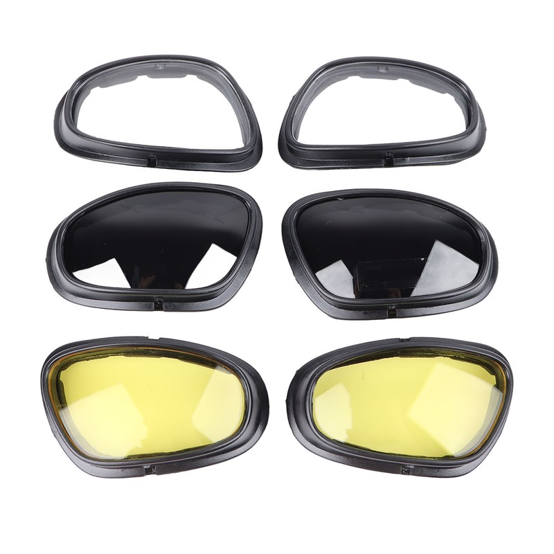 Polarized Motorcycle Riding Goggles Reduce Glare Full Frame Windproof Cycling