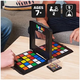 Rubiks Juego de Mesa clásico de secuencias de Estrategia rápida Carrera, Juego definitivo uno contra uno para Dos Jugadores                           