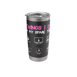 Things I Do In My Spare Time Kpop Stainless Steel Insulated Tumbler