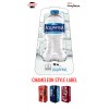 Royal Vendors Chameleon CUSTOM "Aquafina" 20 oz Bottle Vend Label/Flavor