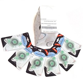 SCRAPBOOK ADHESIVES BY 3L 3L Scrapbook Adhesives E-Z Dots Repositionable Runner Refill Cartridge, 43 Feet-Set of 6